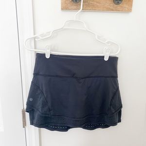 Athleta black skort